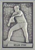 1990 Topps Gallery of Champions Silver #1 Nolan Ryan Front