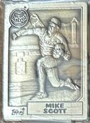 1987 Topps Gallery of Champions Silver #11 Mike Scott Front