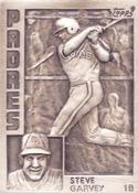 1984 Topps Gallery of Immortals Silver #5 Steve Garvey Front