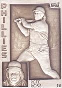 1984 Topps Gallery of Immortals Silver #9 Pete Rose Front