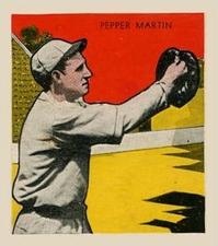 1933 Tattoo Orbit (R305) #NNO Pepper Martin Front