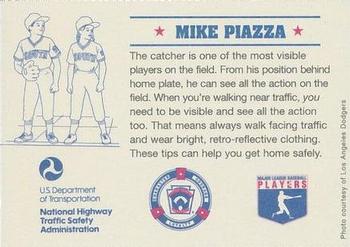 1994 U.S. Department of Transportation #NNO Mike Piazza Back