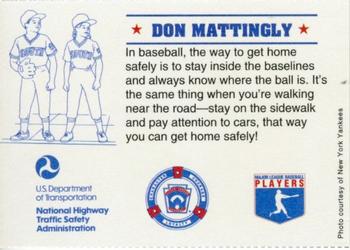 1994 U.S. Department of Transportation #NNO Don Mattingly Back