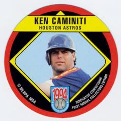 1994 Innovative Confections Discs #2 Ken Caminiti Front