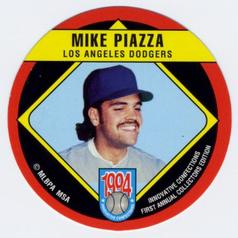 1994 Innovative Confections Discs #17 Mike Piazza Front