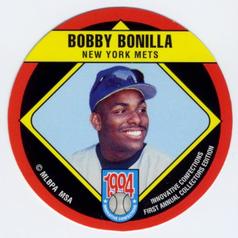 1994 Innovative Confections Discs #18 Bobby Bonilla Front