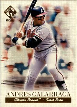 2001 Pacific Private Stock #10 Andres Galarraga Front