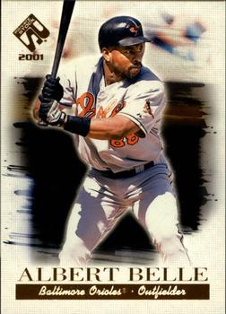 2001 Pacific Private Stock #17 Albert Belle Front