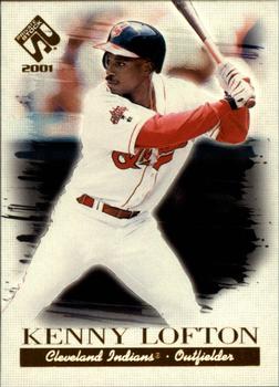 2001 Pacific Private Stock #34 Kenny Lofton Front