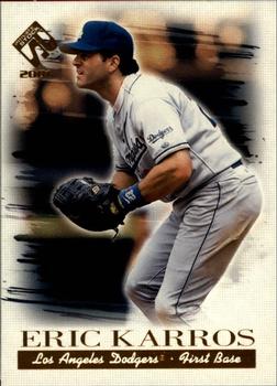 2001 Pacific Private Stock #62 Eric Karros Front