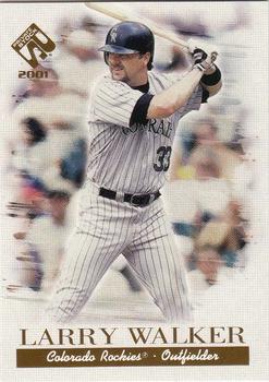 2001 Pacific Private Stock #41 Larry Walker Front