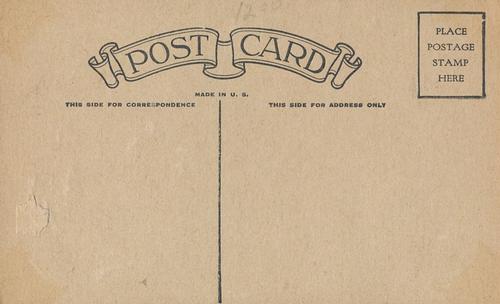 1955 Exhibits Post Card Backs #NNO Yogi Berra Back