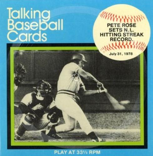 1979 CMC Talking Baseball Cards #4 Pete Rose Front