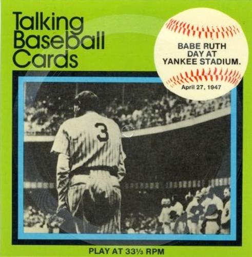 1979 CMC Talking Baseball Cards #5 Babe Ruth Front