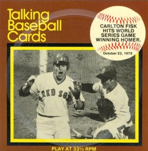 1979 CMC Talking Baseball Cards #6 Carlton Fisk Front