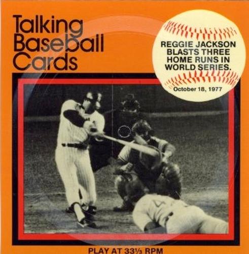 1979 CMC Talking Baseball Cards #8 Reggie Jackson Front