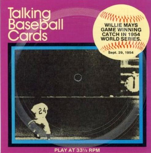 1979 CMC Talking Baseball Cards #9 Willie Mays Front