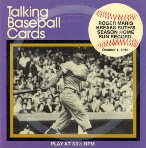 1979 CMC Talking Baseball Cards #10 Roger Maris Front