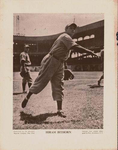 1943 Baseball Magazine Player Posters #NNO Hiram Bithorn Front