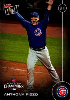 2016 Topps Now Postseason Chicago Cubs World Series Championship #WS-3 Anthony Rizzo Front