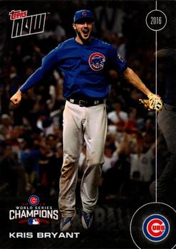 2016 Topps Now Postseason Chicago Cubs World Series Championship #WS-5 Kris Bryant Front