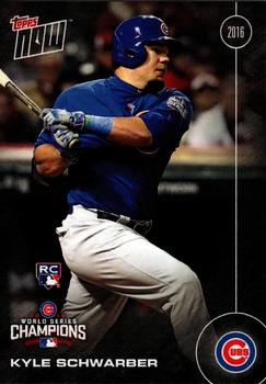 2016 Topps Now Postseason Chicago Cubs World Series Championship #WS-10 Kyle Schwarber Front