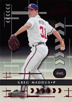 2001 Playoff Absolute Memorabilia #8 Greg Maddux Front