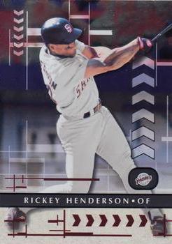 2001 Playoff Absolute Memorabilia #21 Rickey Henderson Front