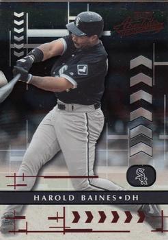 2001 Playoff Absolute Memorabilia #30 Harold Baines Front