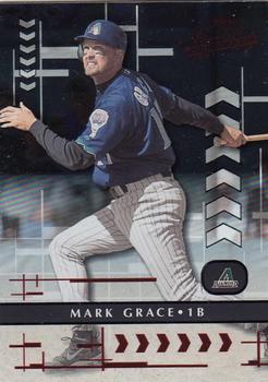 2001 Playoff Absolute Memorabilia #38 Mark Grace Front