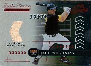 2001 Playoff Absolute Memorabilia #159 Jack Wilson Front