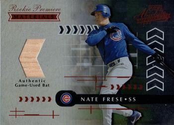 2001 Playoff Absolute Memorabilia #163 Nate Frese Front