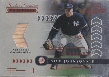 2001 Playoff Absolute Memorabilia #168 Nick Johnson Front