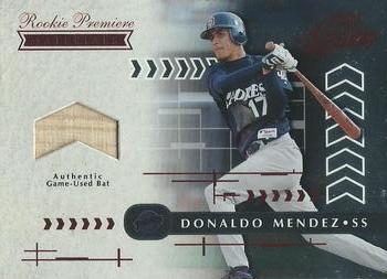 2001 Playoff Absolute Memorabilia #169 Donaldo Mendez Front