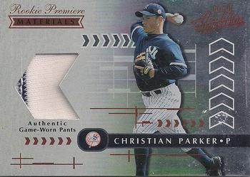 2001 Playoff Absolute Memorabilia #170 Christian Parker Front