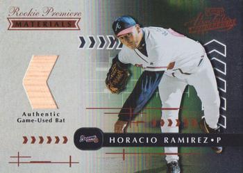 2001 Playoff Absolute Memorabilia #179 Horacio Ramirez Front
