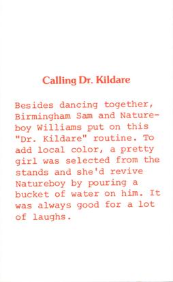 1976 Laughlin Indianapolis Clowns #29 Calling Dr. Kildare Back