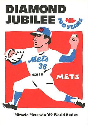 1976 Laughlin Diamond Jubilee #22 Miracle Mets win '69 World Series Front