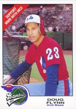 1992 MCI MLBPA Ambassadors of Baseball #3 Doug Flynn Front