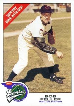 1992 MCI MLBPA Ambassadors of Baseball #14 Bob Feller Front