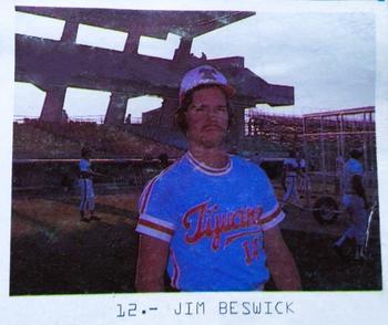 1978-79 Mexican Pacific League Stickers #12 Jim Beswick Front
