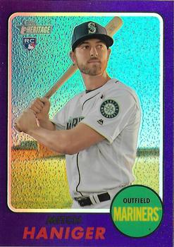 2017 Topps Heritage - Chrome Purple Refractor #THC-676 Mitch Haniger Front