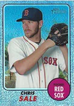 2017 Topps Heritage - Chrome Purple Refractor #THC-405 Chris Sale Front