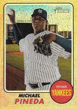 2017 Topps Heritage - Chrome Refractor #THC-709 Michael Pineda Front