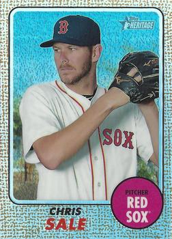 2017 Topps Heritage - Chrome Refractor #THC-405 Chris Sale Front