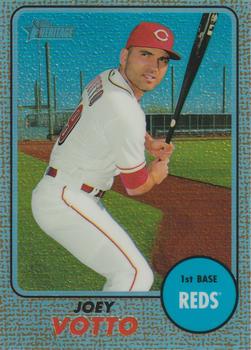 2017 Topps Heritage - Chrome Refractor #THC-431 Joey Votto Front