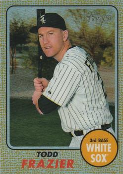 2017 Topps Heritage - Chrome Gold Refractor #THC-435 Todd Frazier Front