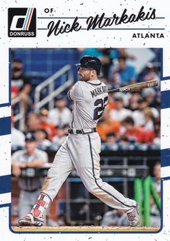 2017 Donruss - Magenta Back #53 Nick Markakis Front