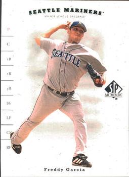 2001 SP Authentic #18 Freddy Garcia Front
