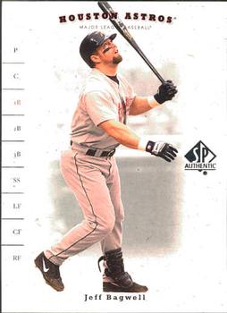 2001 SP Authentic #41 Jeff Bagwell Front